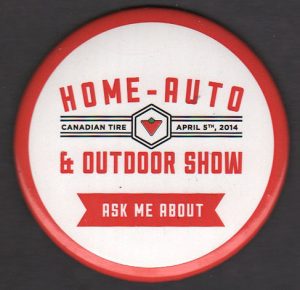 CTC Home-Auto & Outdoor pinback button