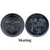 CTC $1.00 Skating Coin  –  UNC